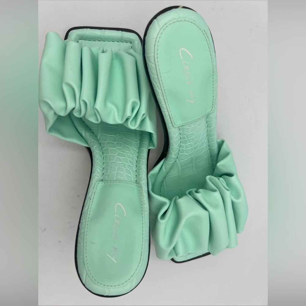 Circus by Sam Edelman women’s Size 8.5 Mint Green Crush Slade Sandal Heel NEW - Picture 11 of 11